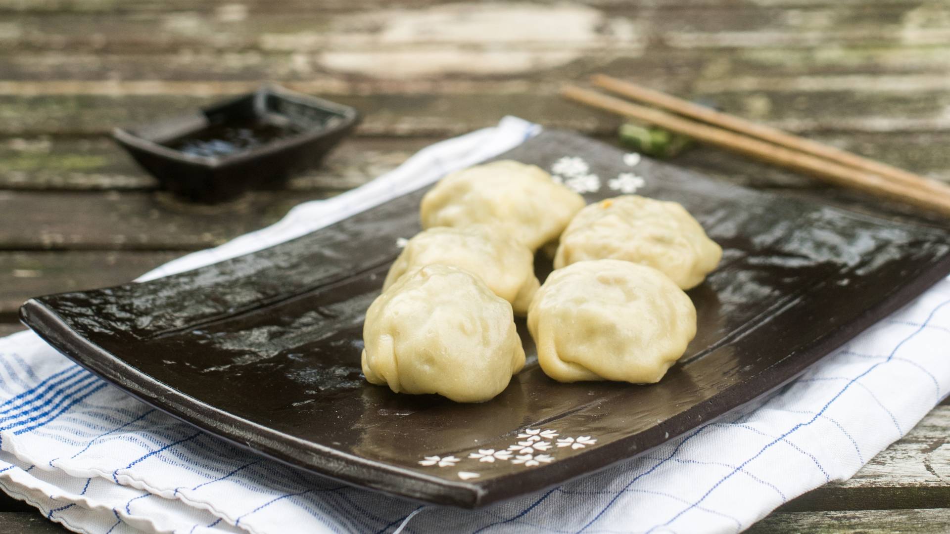 Chinesische Dumplings mit Spitzkohl und Pilzen vegan Der Bio Koch