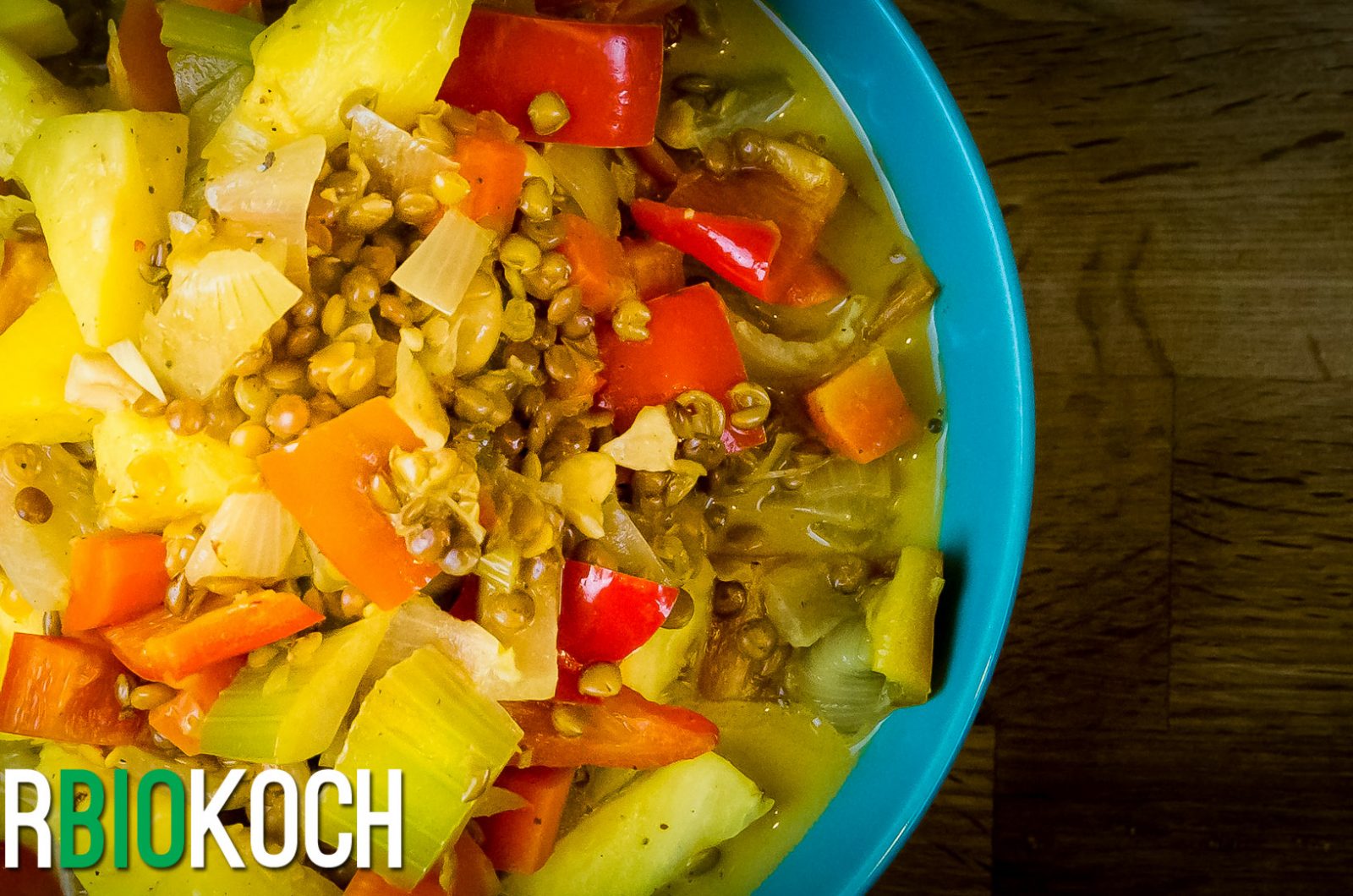 Indisches Curry mit Linsen - Der Bio Koch