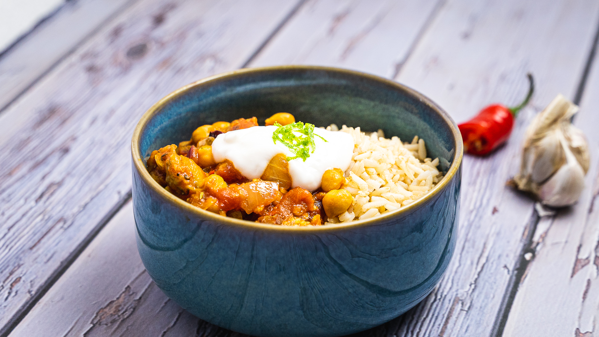 Auberginen-Curry
