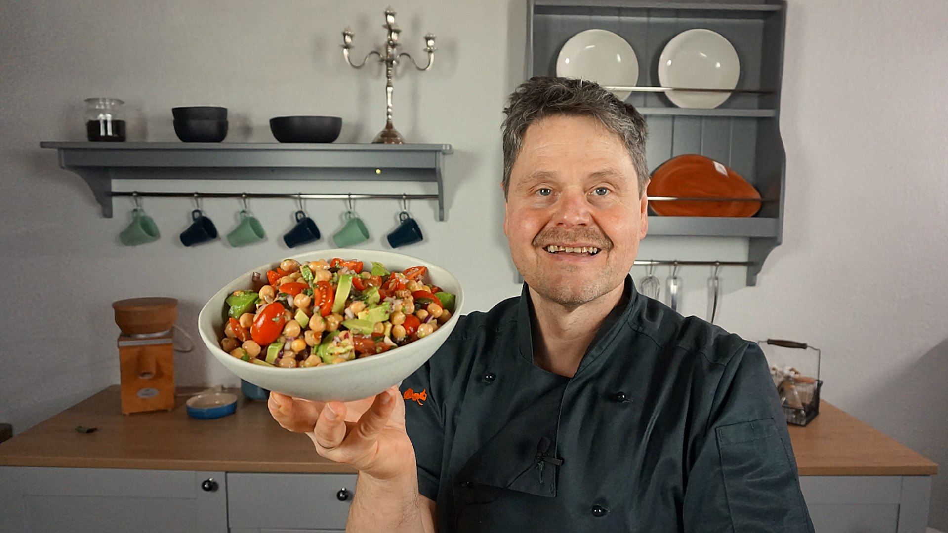 Avocado-Kichererbsen-Salat Rezept